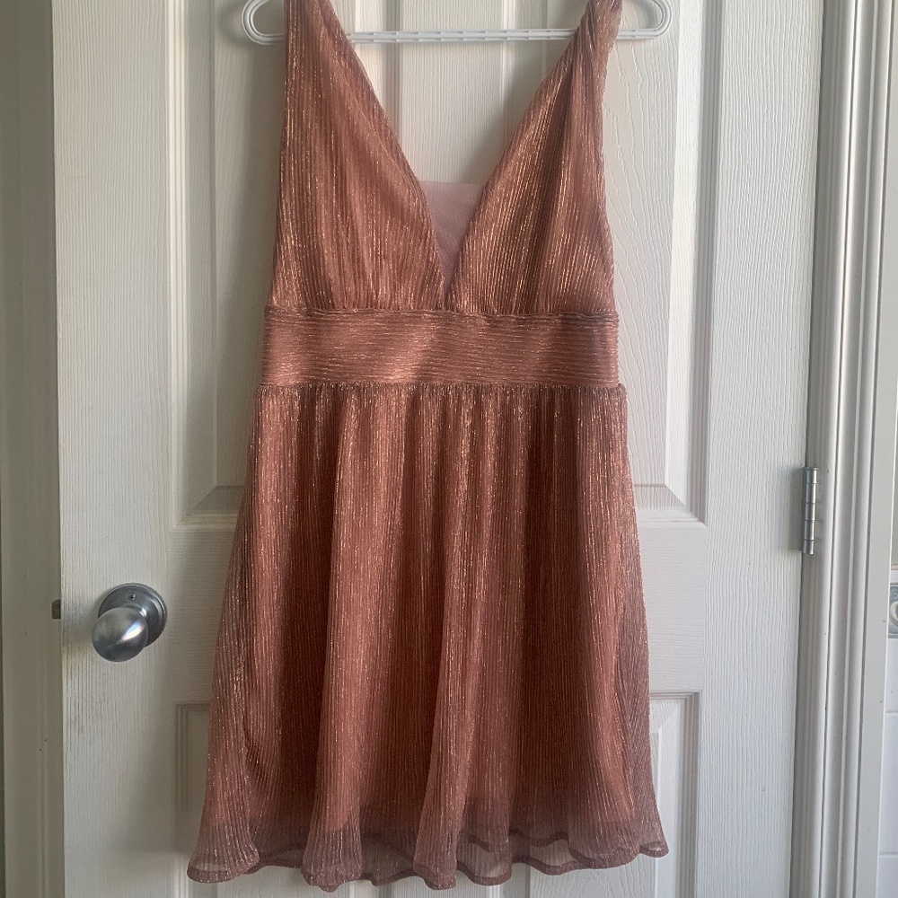 Adorable shimmer dress